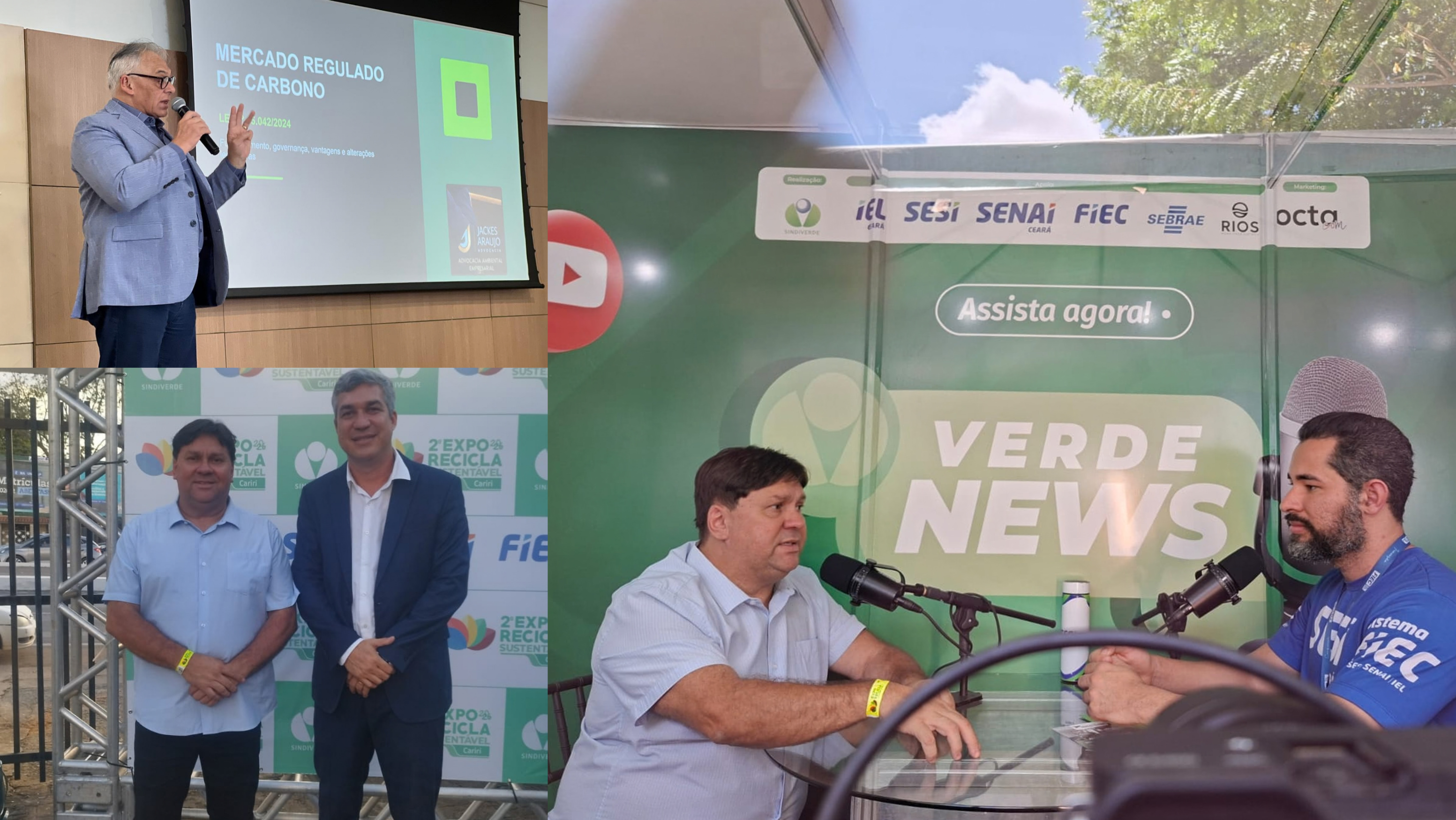 Agace participa da 2ª Exporecicla Sustentável e debate mercado regulado de carbono