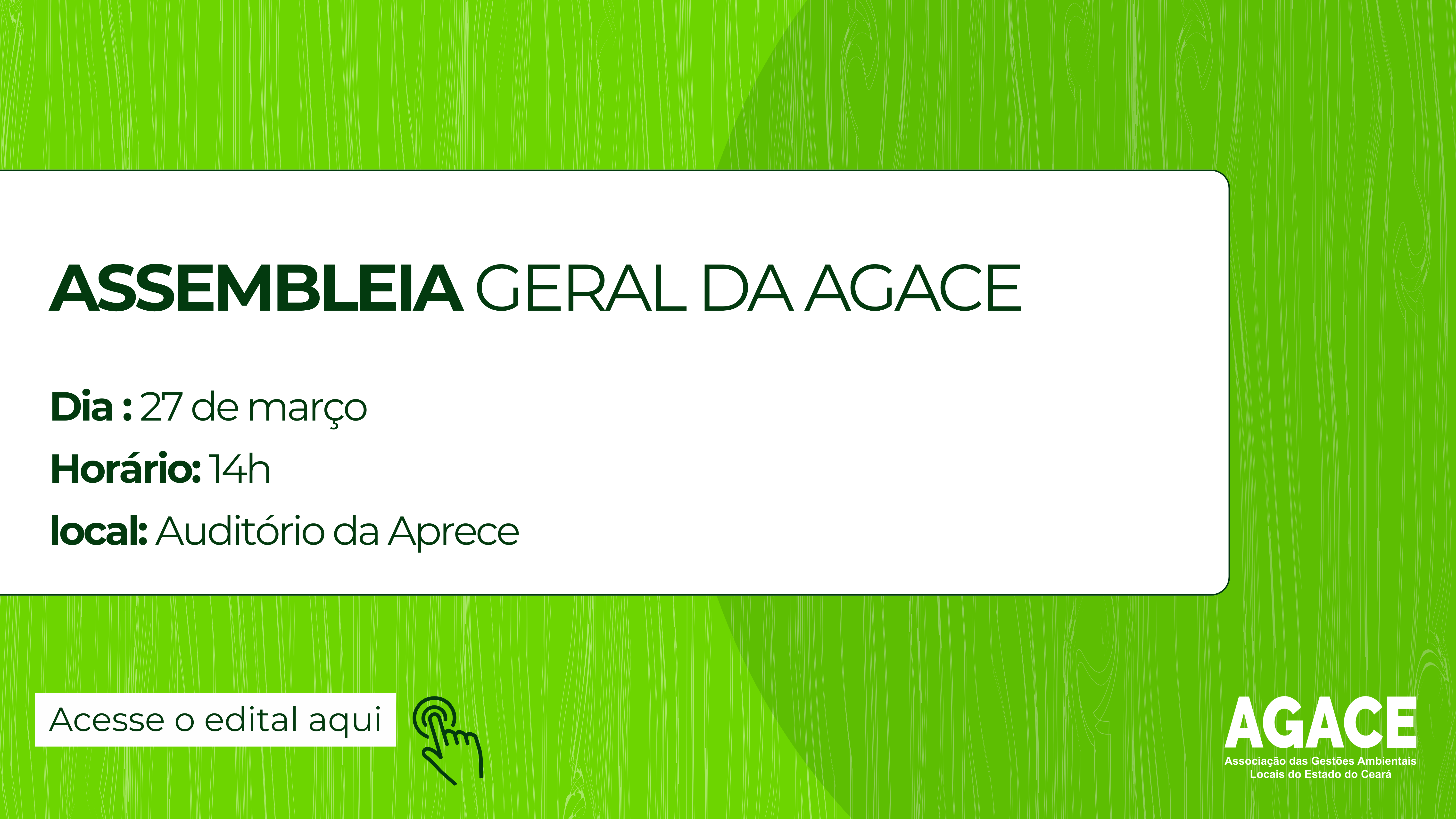EDITAL DE CONVOCAÇÃO QUINTA ASSEMBLEIA GERAL ORDINÁRIA